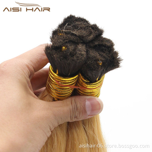 Aisi Hair Brazilian Human Hair Bulk Single Drawn Double Drawn One Dornor Straight Bulk Hair Extensions